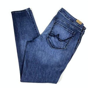 Ariat Denim Skinny Jeans Women’s Mid Rise Stretch Blue Size 33 Regular